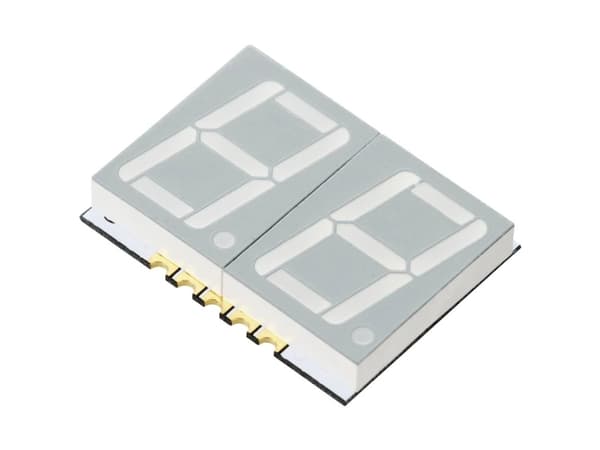 TRU COMPONENTS SMD LED Gul 16 mcd Tocifret display