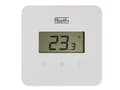 Miniatyrbilde 2 av 3: Roth Touchline Standard hvid rumtermostatTrådløs. Med stort display. Temperaturenindstilles nemt med de to touchknapper