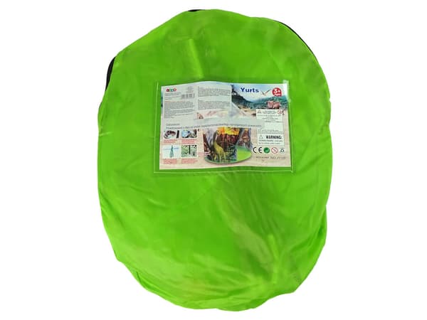 Children's Tent House Dinosaurs Garden Green