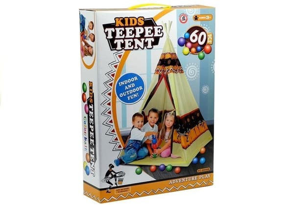 Tent Teepee Indian Tipi Playhouse + 60 Balls