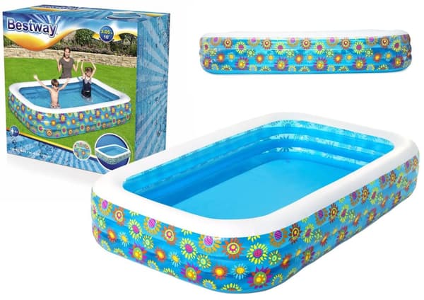 Bestway Inflatable Family Play Pool 3.05m x 1.83m x 56cm