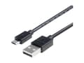 Pikkukuva 3 / 3: BBC micro:bit MEFUSBB30AV1 Data/virtakaapeli micro:bit [1x USB 2.0 -liitin A - 1x USB 2.0 -liitin Micro-B] 0,30 m Musta