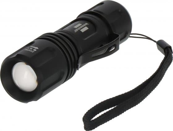Brennenstuhl 1173750004, Käsikokoinen taskulamppu, Musta, Alumiini, IP44, LED, 1 lamppua musta