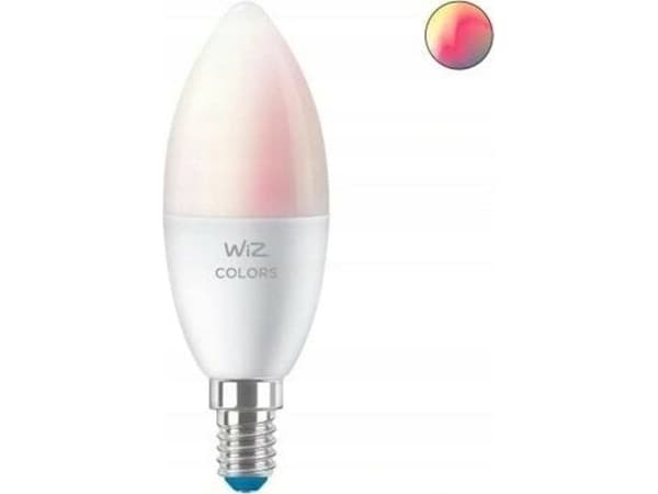WiZ Mignion, 40 W C37 E14, Smartpære, Wi-Fi, Hvit, 802.11b, 802.11g, Wi-Fi 4 (802.11n), E14, C37