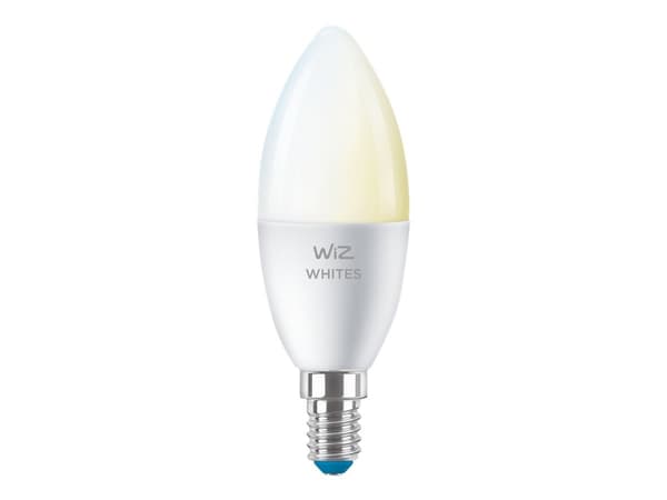 WiZ Connected - LED-lyspære - form: C37 - E14 - 4.9 W (ekvivalent 40 W) - klasse F - varm til kjølig hvitt lys - 2700-6500 K