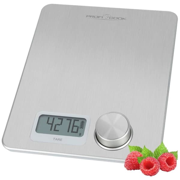 Profi Cook PC-KW 1263 Köksvåg digital Vägningsområde=5000 g Rostfritt stål