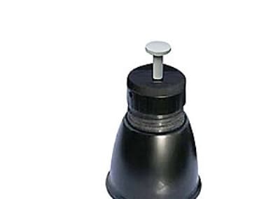 1000R Low, Sort - 1 sæt, 4 stk justerbare plastfødder, 100-140 mm, Sort, Quick