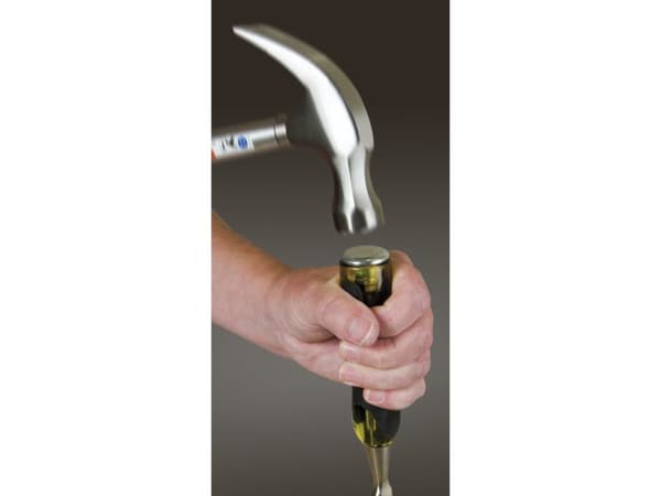 Stanley FATMAX 0-16-260, Bred meisel, Kromvanadiumstål, Sort, Gult, Metall, Plast, Gummi, 22 mm, 14,4 cm