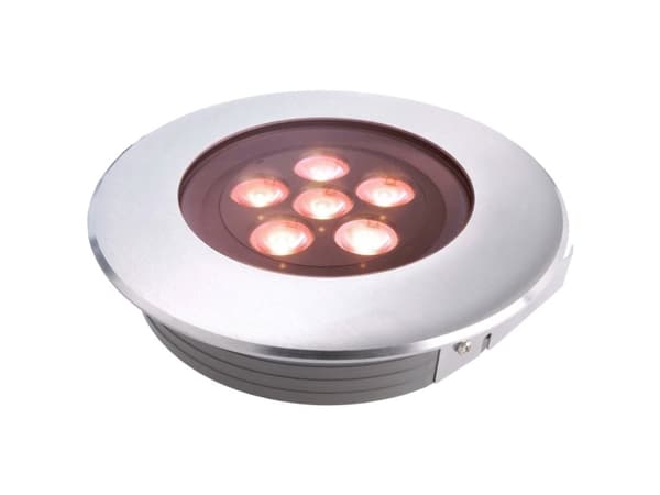 Deko Light Flat I RGB 100116 Gulvindbygningsbelysning LED indbygget LED (RGB) 17 W Sølv