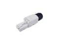 Miniatyrbild 1 av 3: Equip 121161, RJ-45, svart, vit, hane, rak, polykarbonat (PC), Cat6