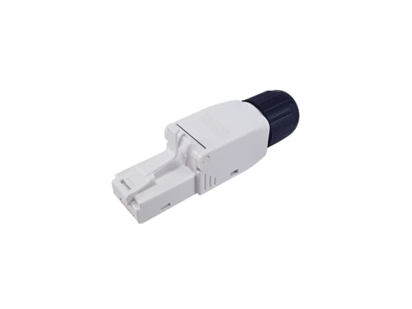 Equip 121161, RJ-45, svart, vit, hane, rak, polykarbonat (PC), Cat6