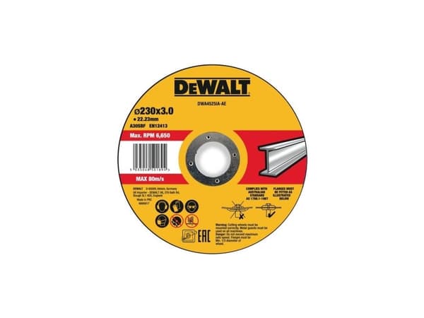DeWALT DWA4525IA-AE, Metalli, 23 cm, 2,22 cm, 3 mm, DeWALT, 260 g