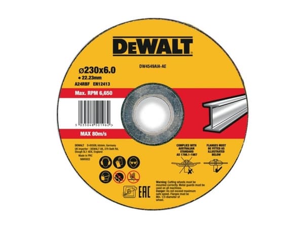 DeWALT DW4549AIA-AE, Slipskiva, 1 styck