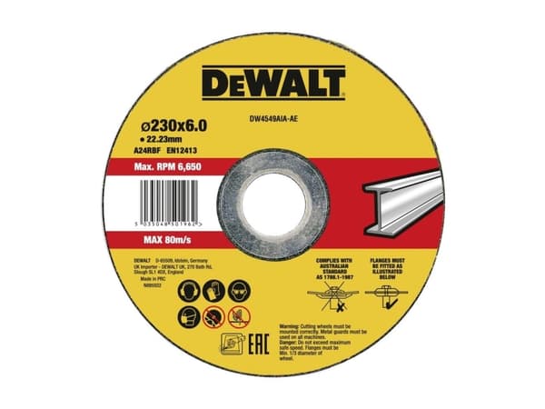 DeWALT DW4549AIA-AE, Slipskiva, 1 styck