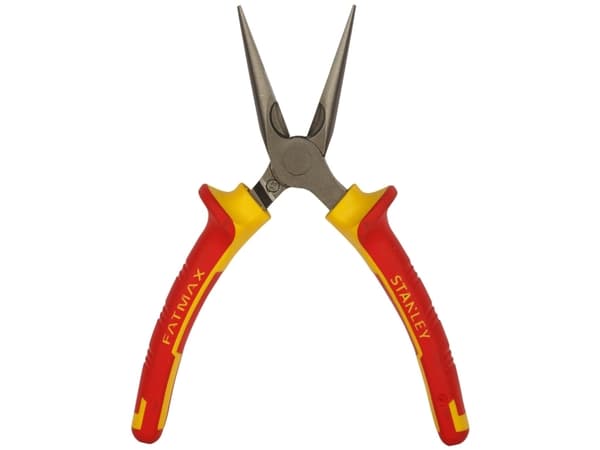 Stanley FATMAX 0-84-006, Låstång med lång käft, 70 ° C, Röd, Gul, 1000 V, 160 mm, 163 g