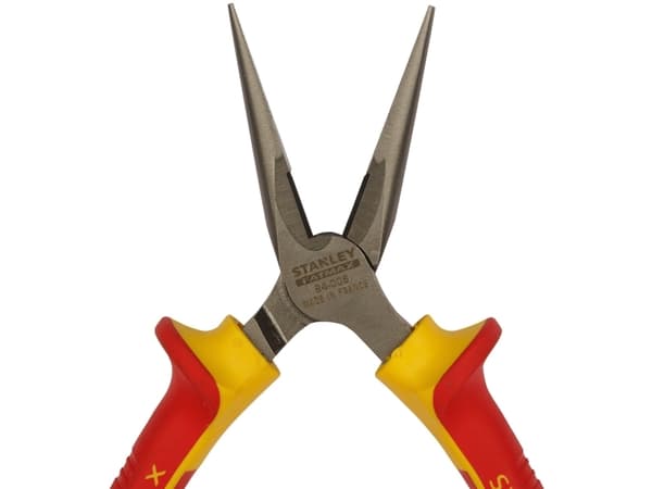 Stanley FATMAX 0-84-006, Låstång med lång käft, 70 ° C, Röd, Gul, 1000 V, 160 mm, 163 g