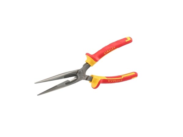 Stanley FATMAX 0-84-006, Låstång med lång käft, 70 ° C, Röd, Gul, 1000 V, 160 mm, 163 g