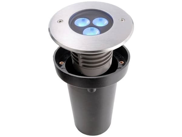 Deko Light III RGB 730276 Gulvindbygningsbelysning LED indbygget LED (RGB) 7.40 W Sølv
