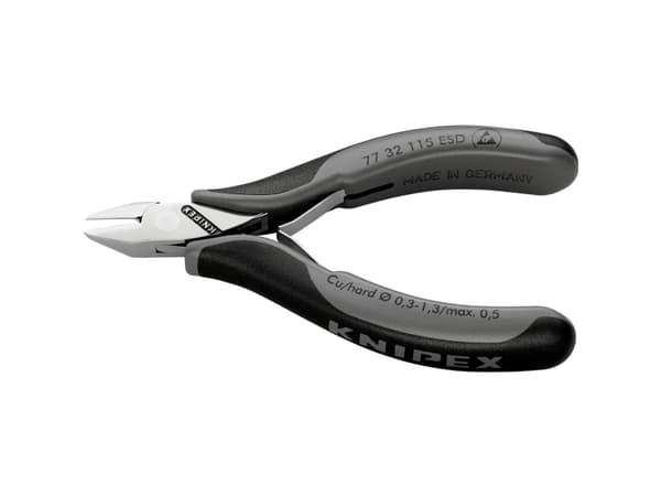 Knipex Knipex-Werk 77 32 115 ESD ESD Sideskiller med facett 115 mm