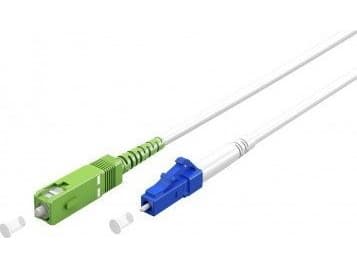 Goobay 59609 Valokaapeli 2 m SC/APC LC/UPC FTTH OS2 Valkoinen (59609)