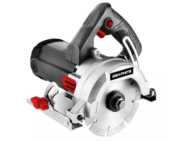 Skærer til stentøj og sten 1400W Graphite 125mm skive