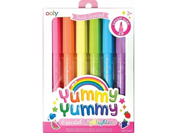 Teka Scented highlighters 6 farger Yummy Yummy