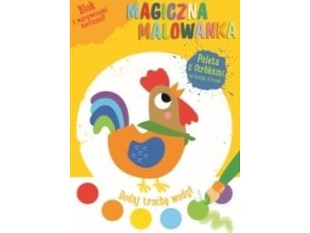 Maaginen maalaus maaleilla Cockerel EDUKAMP