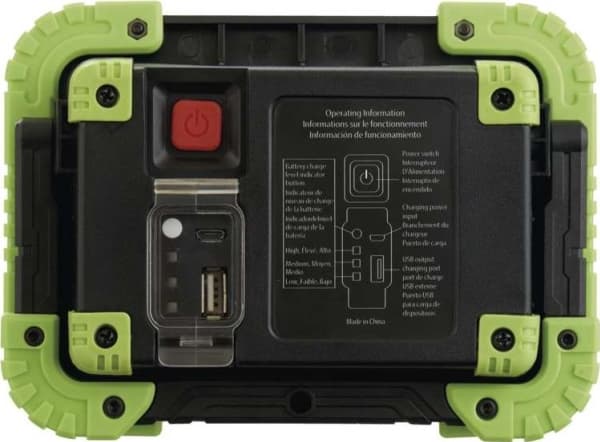 Emos Verkstedlampe, 10W oppladbar LED-lyskaster