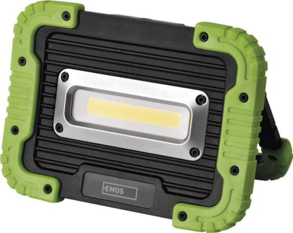Emos Verkstedlampe, 10W oppladbar LED-lyskaster
