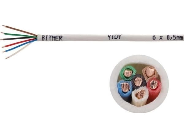 LARMKABEL BITNER YTDY 6X0.5 - 100M