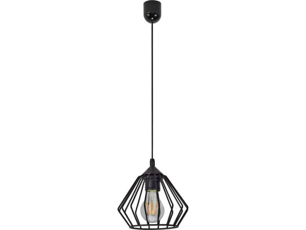Orno WAYA hengelampe, hengelampe, maks effekt. 1x60W, E27, svart