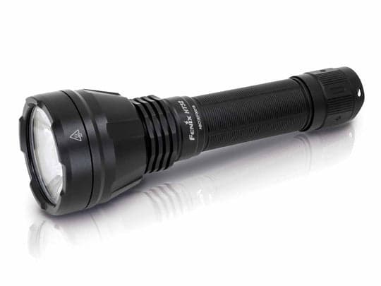 Fenix HT32, käsitaskulamppu, musta, alumiini, IP68, LED, 3 lamppua musta