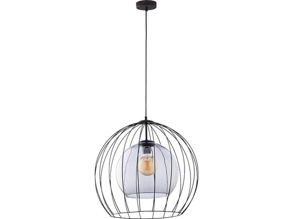 Orno DUNIA 500 1P hengelampe, hengelampe, E27 maks. 15W, sort