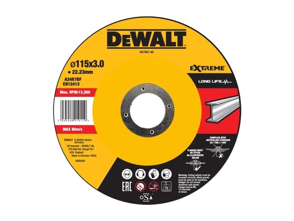 DeWALT DX7927-AE, Klippskiva, 1 styck