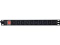Pikkukuva 3 / 5: EnerGenie EG-PDU-10C132C19 - Tehonjakoyksikkö (räkkiversio) - 16A - AC 250 V - 3500 Watt - tulo: IEC 60320 C19 - lähtöliittimet: 10 (teho IEC 60320 C