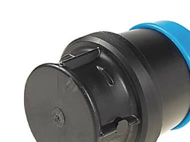 Slutmuffe 32mm - Delrin. Hawle