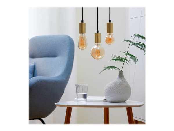 WiZ Filament-lamppu kirkas 60W ST64 E27, Älylamppu, Wi-Fi, Läpinäkyvä, E27, Multi, 2700 K