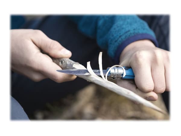 Opinel Multifunction Outdoor Junior Adventure N°07 - Sammenleggbar kniv - 8 cm - blå