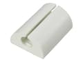 Miniatyrbild 1 av 2: TRU COMPONENTS Kabelclips 1226944 Bundt-Ø-område 18 mm (max) Til vinkelmontering Hvid 1 stk