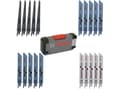 Miniatyrbilde 3 av 5: Bosch flexible for Wood and Metal - Sagbladsett - for tre med spiker, stålrør, profiles - 20 deler - lengde: 150 mm