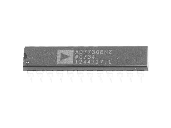 Analog Devices AD7714ANZ-5 Dataloggning IC Setup - Analog-till-Digital-omvandlare (ADC) Rör