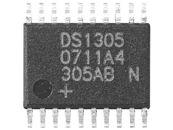 Maxim Integrated DS1306E+ Klocka / Timing IC - realtidsklocka Rör