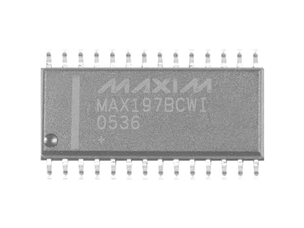 Maxim Integrated MAX197BCWI+ IC för dataloggning - ADC/DAC-rör