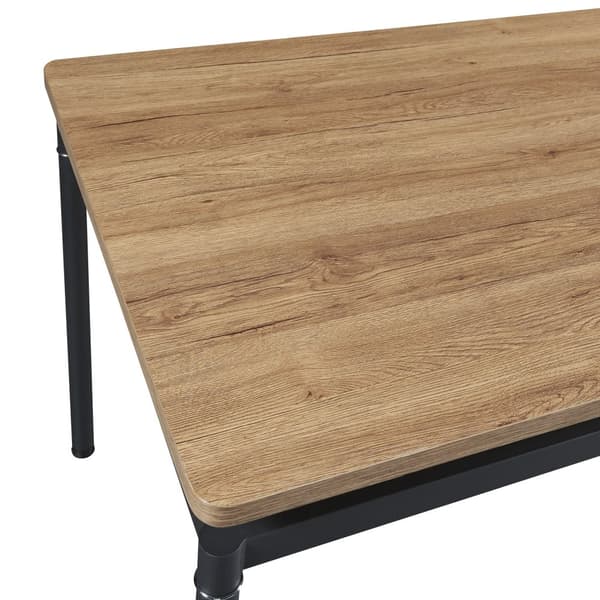 Matbord Hemnes 120x70x75 cm ekfärg [en.casa]