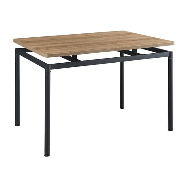 Matbord Hemnes 120x70x75 cm ekfärg [en.casa]
