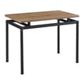 Miniatyrbild 3 av 9: Matbord Hemnes 100x60x75 cm ekfärg [en.casa]