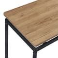 Miniatyrbild 7 av 9: Matbord Hemnes 100x60x75 cm ekfärg [en.casa]