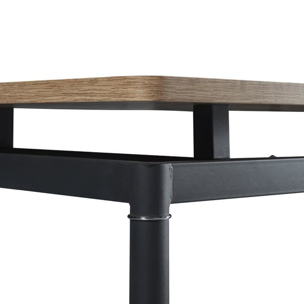 Matbord Hemnes 100x60x75 cm ekfärg [en.casa]
