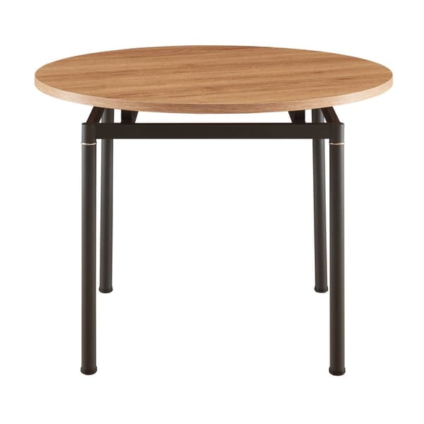 Matbord Hemnes Ø100x75 cm ekfärg [en.casa]