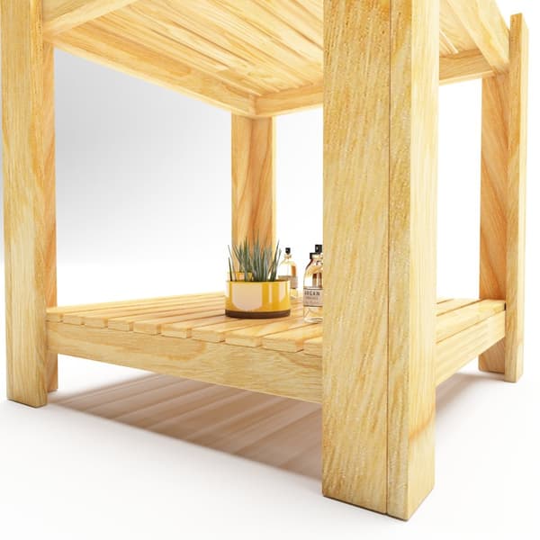 Soffbord Malax 54x54x45 cm furu [en.casa]